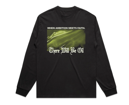 Heavy Faded Long Sleeve Tee by PSYCHE